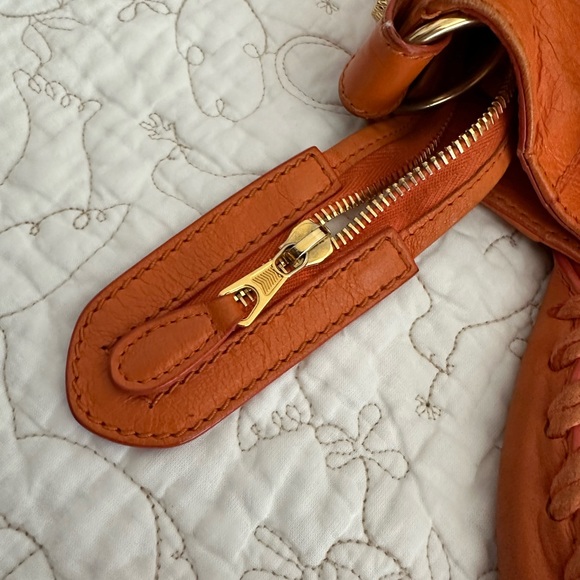 Balenciaga Velo Orange Crossbody Bag - Picture 9 of 15